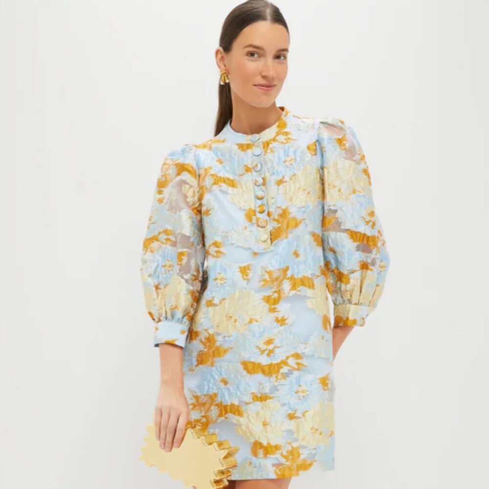 NWT Tuckernuck Jessamine Jacquard Samantha dress gorgeous wedding guest size L